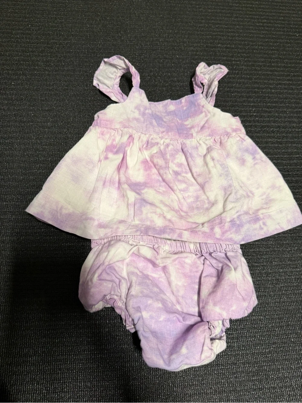 Baby GAP Lavender Tie-Dye Baby Dress & Bloomers